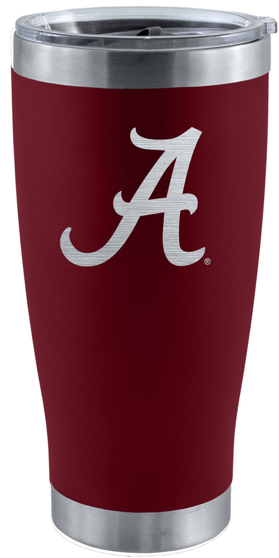 Alabama Crimson Tide 20oz Crimson Tumbler w/Etched Logo