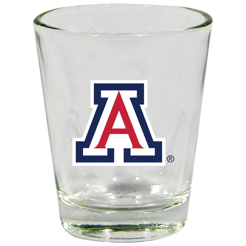 Arizona Wildcats 2oz Clear Collector Glass