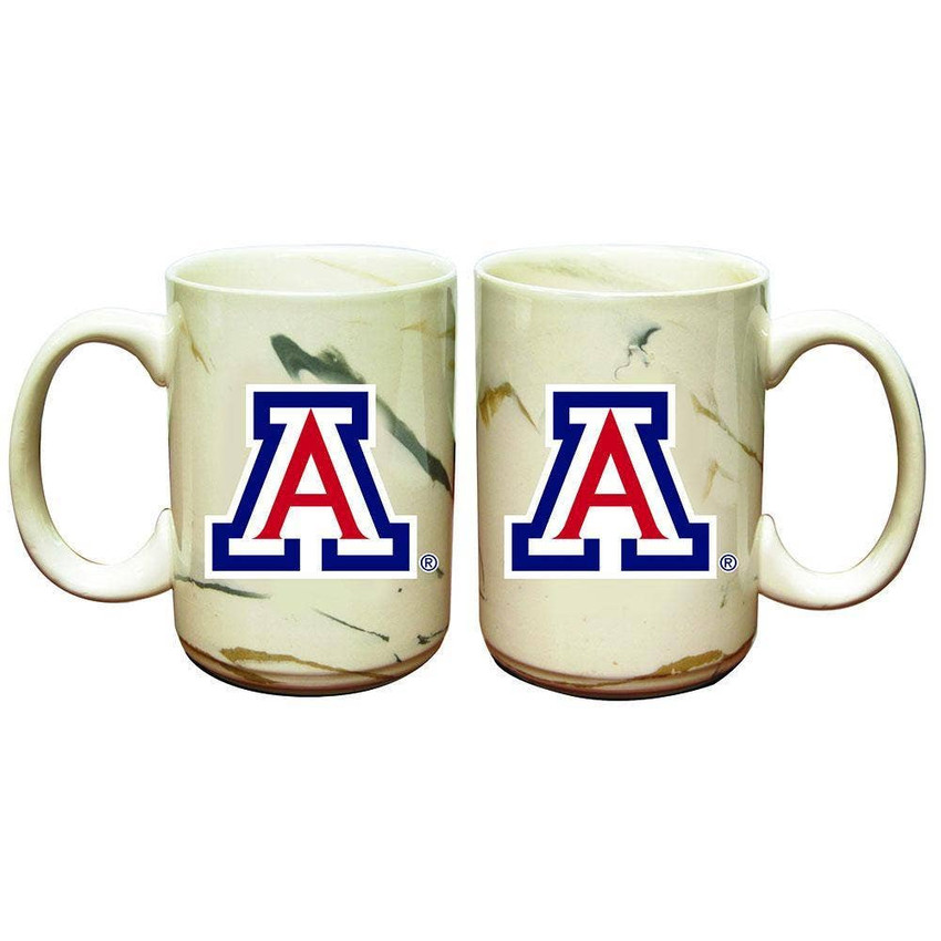 Arizona Wildcats Marble Ceramic Mug
