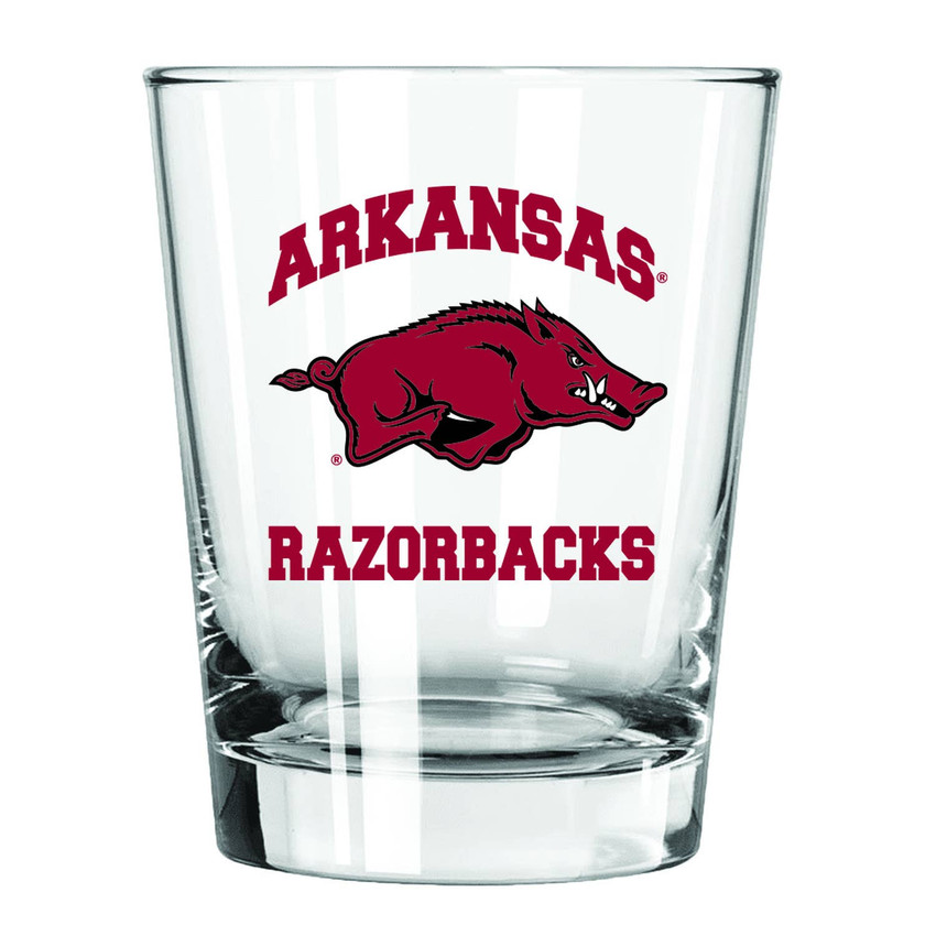 Arkansas Razorbacks 15oz Old Fashioned w/Arches Logo