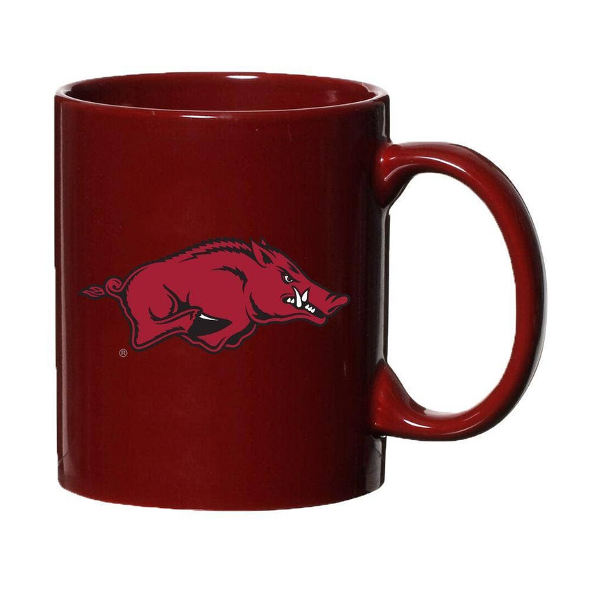 Arkansas Razorbacks 11oz Colored Ceramic Mug