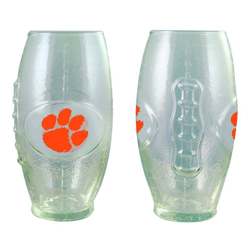 Clemson Tigers Football Glass