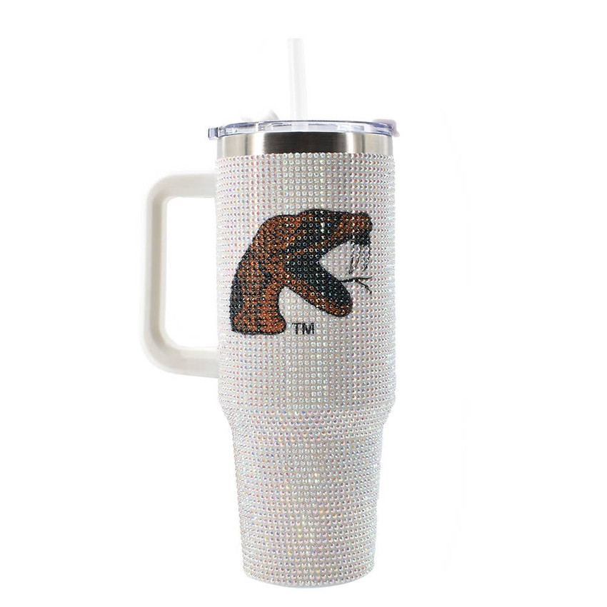 Florida A&M Rattlers 40oz Bling Tumbler