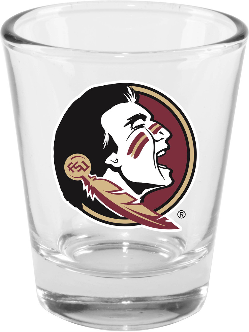Florida State Seminoles 2oz Clear Collector Glass