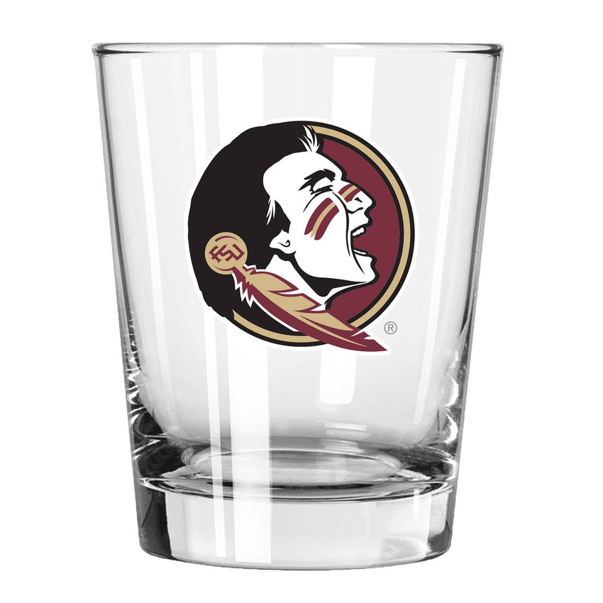 Florida State Seminoles 15oz Old Fashioned w/Color Logo