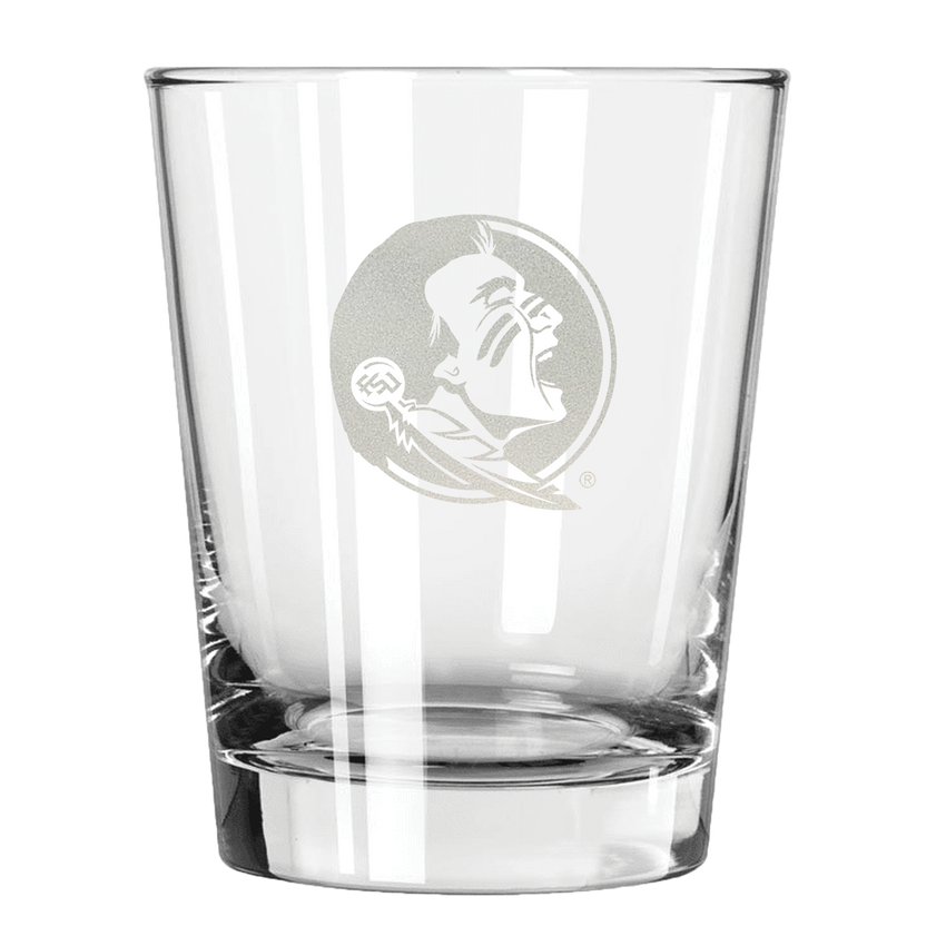 Florida State Seminoles 15oz Old Fashioned w/Etched Logo