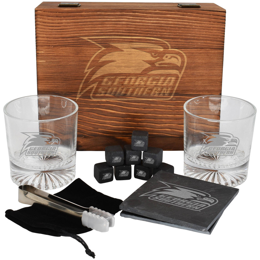 Georgia Southern Eagles Boxed Drinkware Set w/Coasters