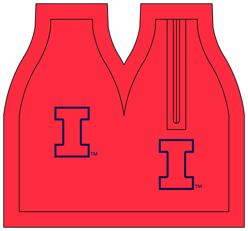 Illinois Fighting Illini 3-in-1 Neoprene Bottle Insulator