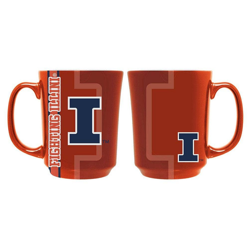 Illinois Fighting Illini 11oz Reflective Mug