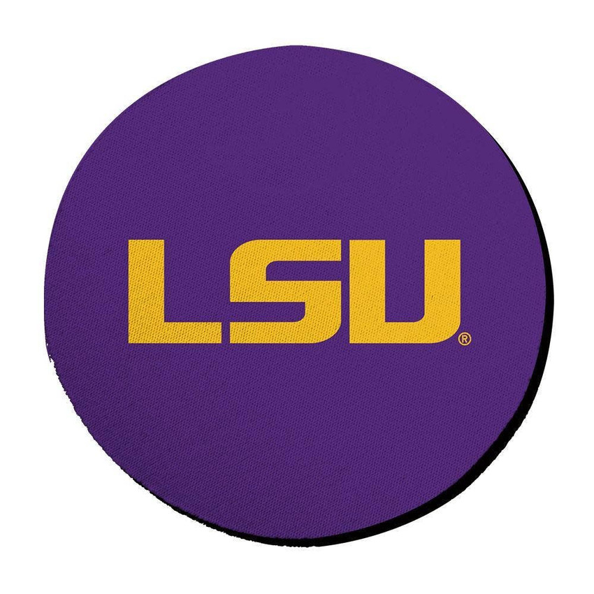 LSU Tigers 4pk Neoprene Coaster