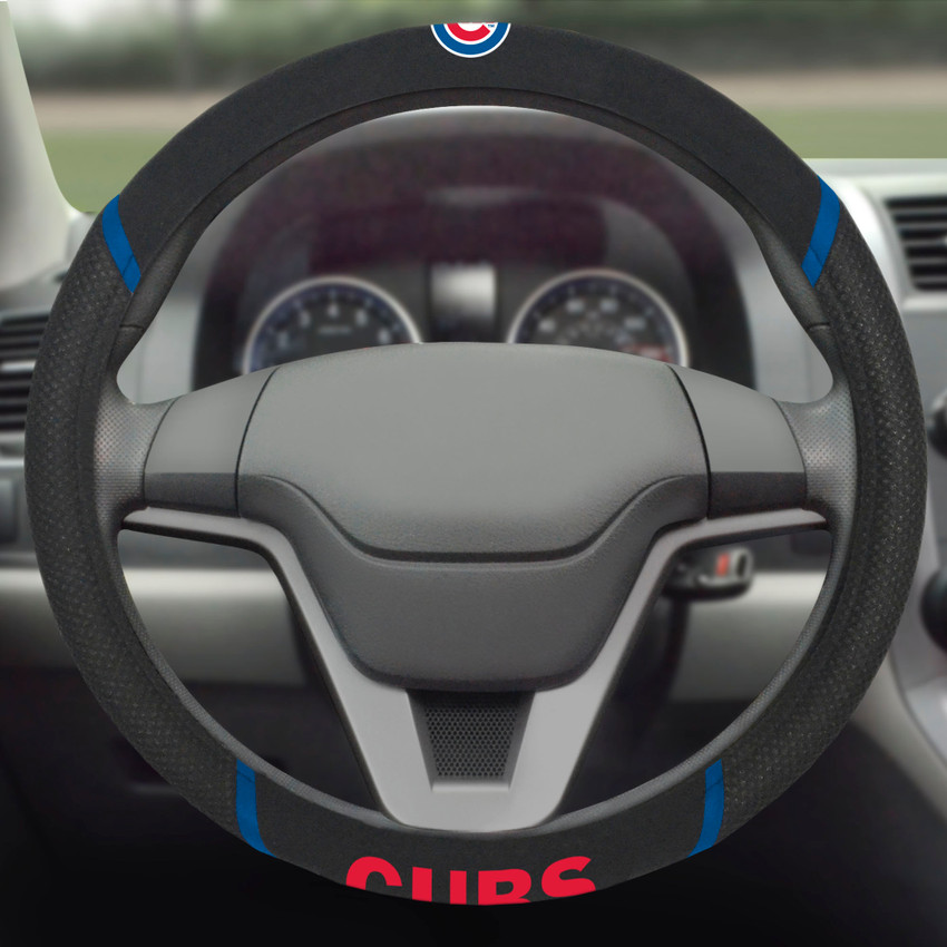 MLB - Chicago Cubs Steering Wheel Cover 15"x15"