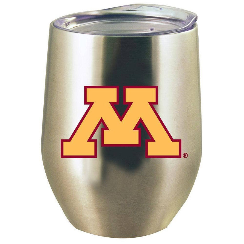 Minnesota Golden Gophers 12oz Stainless Stemless Tumbler