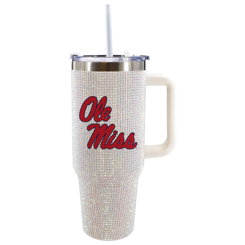 Mississippi Ole Miss Rebels 40oz Bling Tumbler