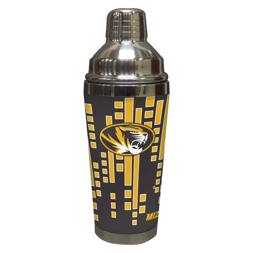 Missouri Tigers Stainless Steel Cocktail Shaker