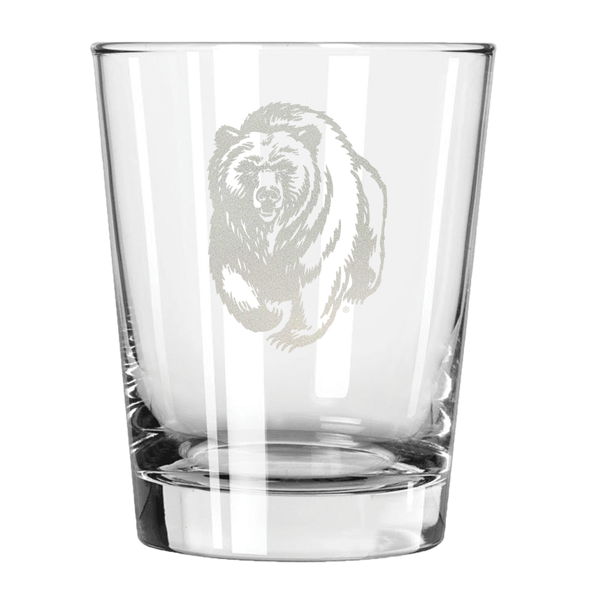 Montana Grizzlies 15oz Old Fashioned w/Etched Logo