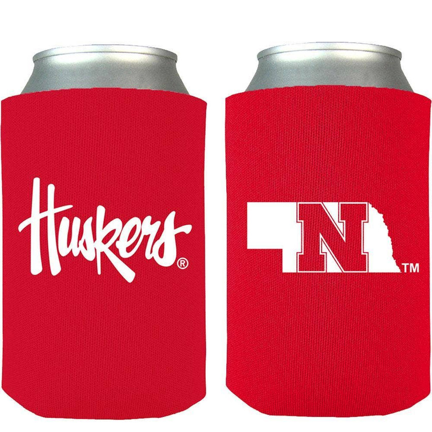 Nebraska Cornhuskers Team Logo Can Insulator