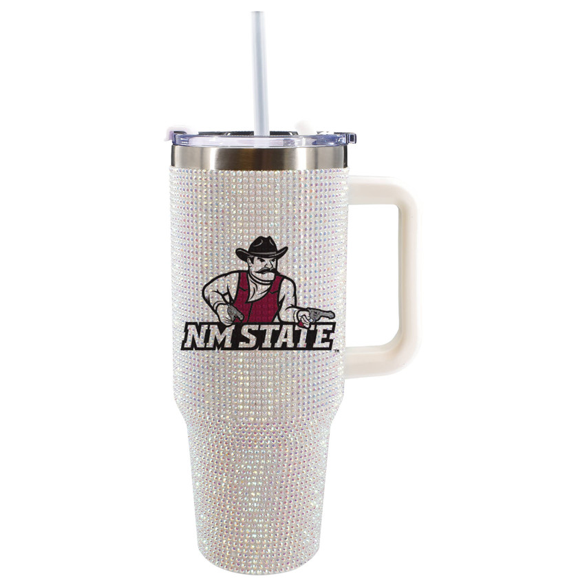 New Mexico State Aggies 40oz Bling Tumbler