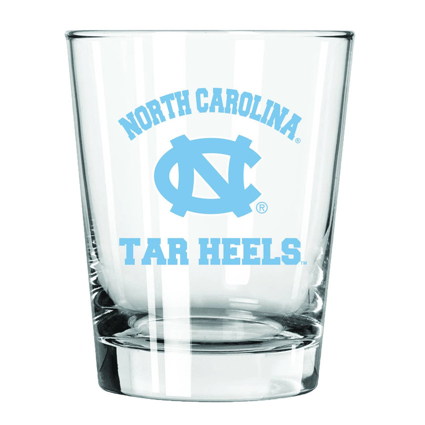 North Carolina Tar Heels 15oz Old Fashioned w/Arches Logo