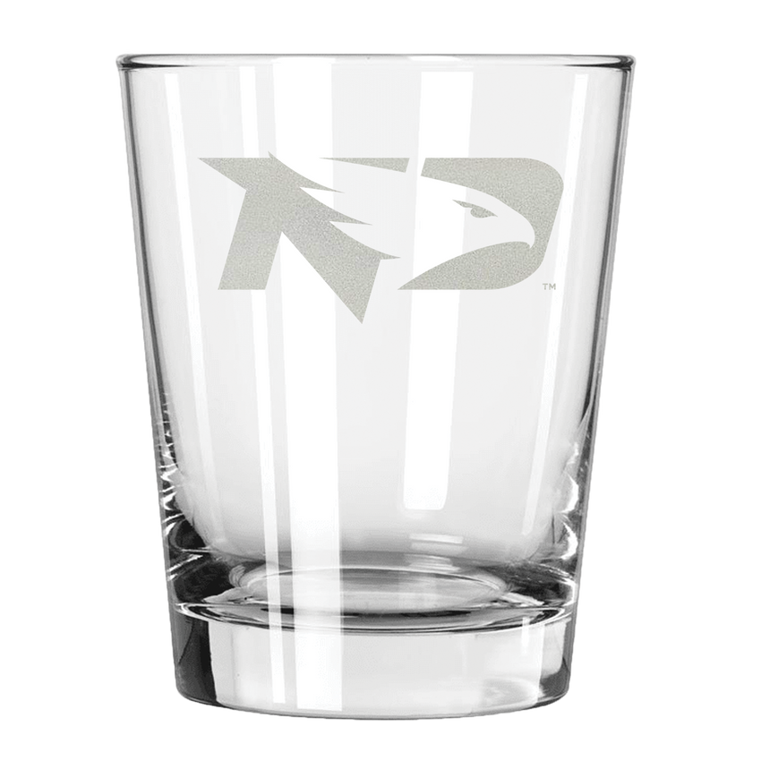 North Dakota 15oz Old Fashioned w/Etched Logo