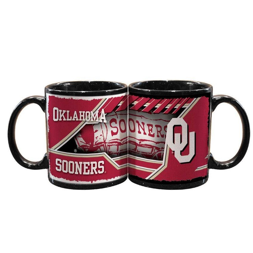 Oklahoma Sooners 11oz Black Mug