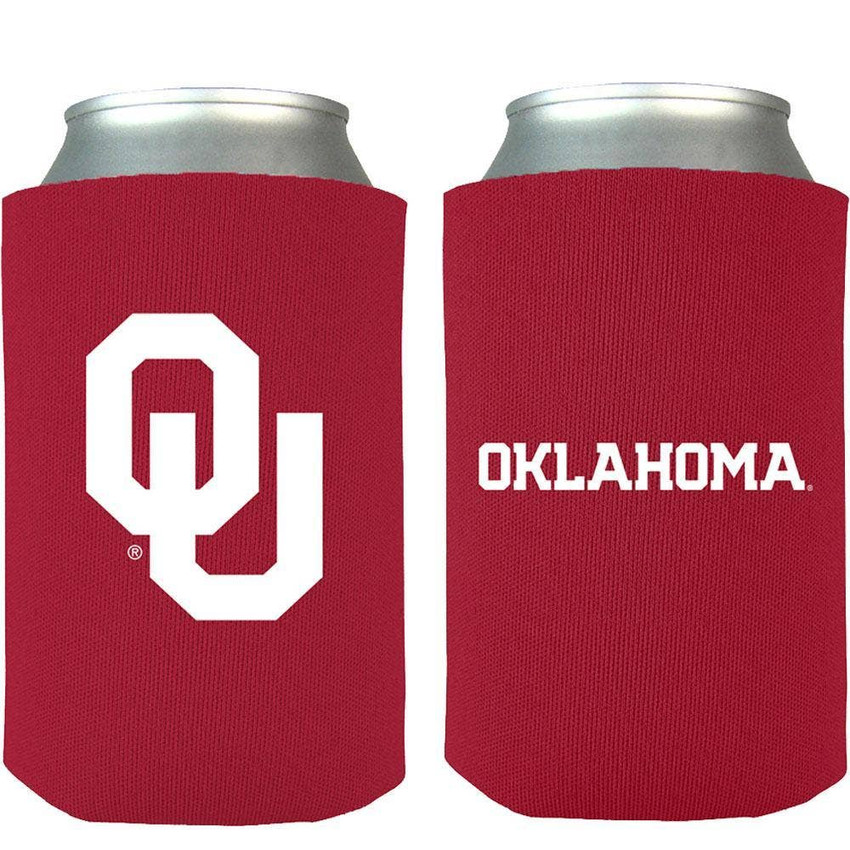 Oklahoma Sooners Team Logo Can Insulator