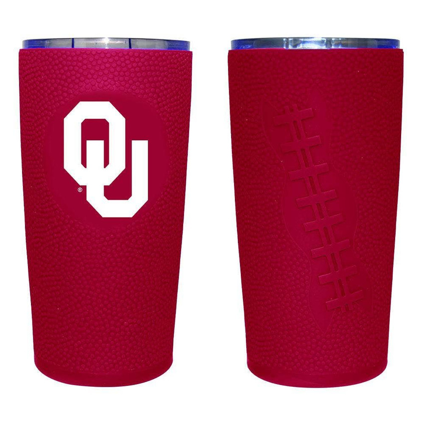 Oklahoma Sooners 20oz Tumbler w/Silicone Wrap