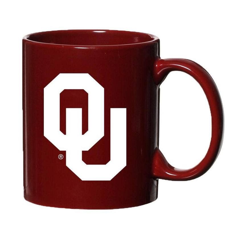 Oklahoma Sooners 11oz Colored Ceramic Mug