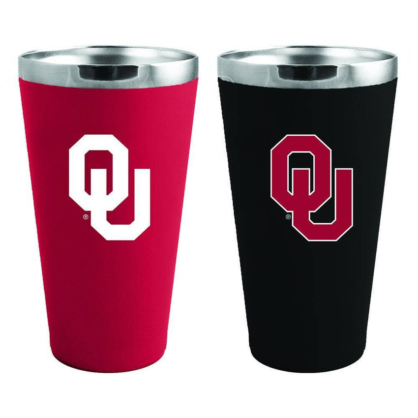 Oklahoma Sooners 2pk Stainless Steel Tumblers