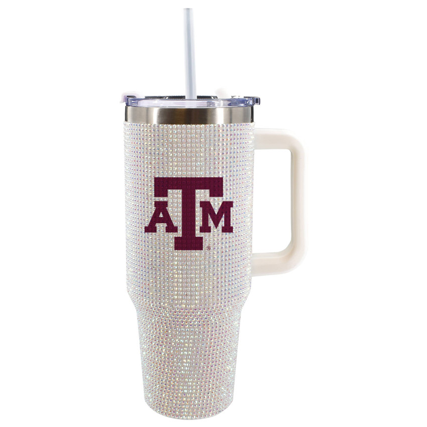 Texas A&M Aggies 40oz Bling Tumbler