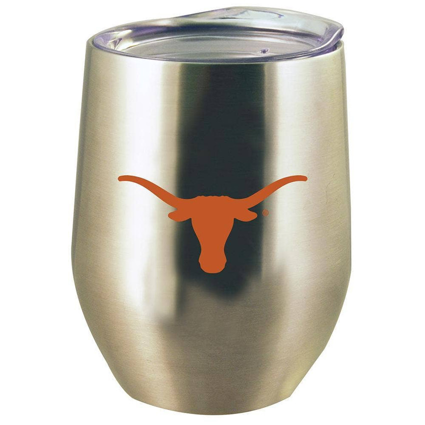 Texas Longhorns 12oz Stainless Stemless Tumbler