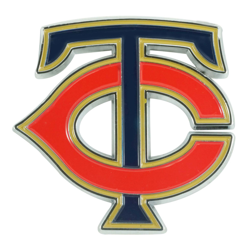 Minnesota Twins 3D Color Metal Emblem TC Cap Logo
