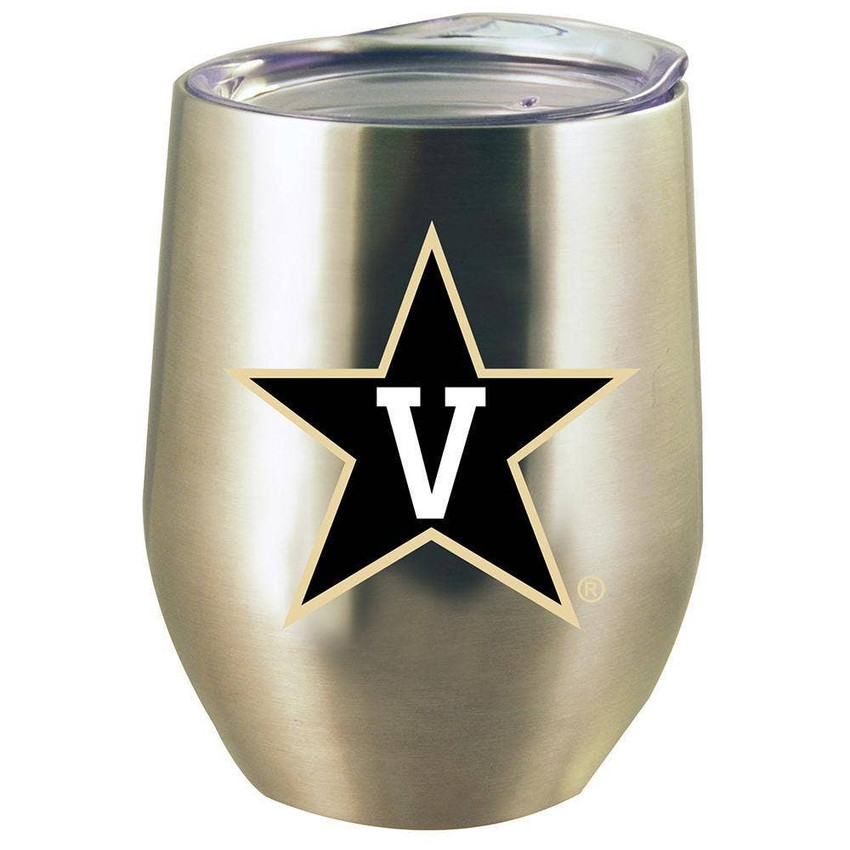 Vanderbilt Commodores 12oz Stainless Stemless Tumbler