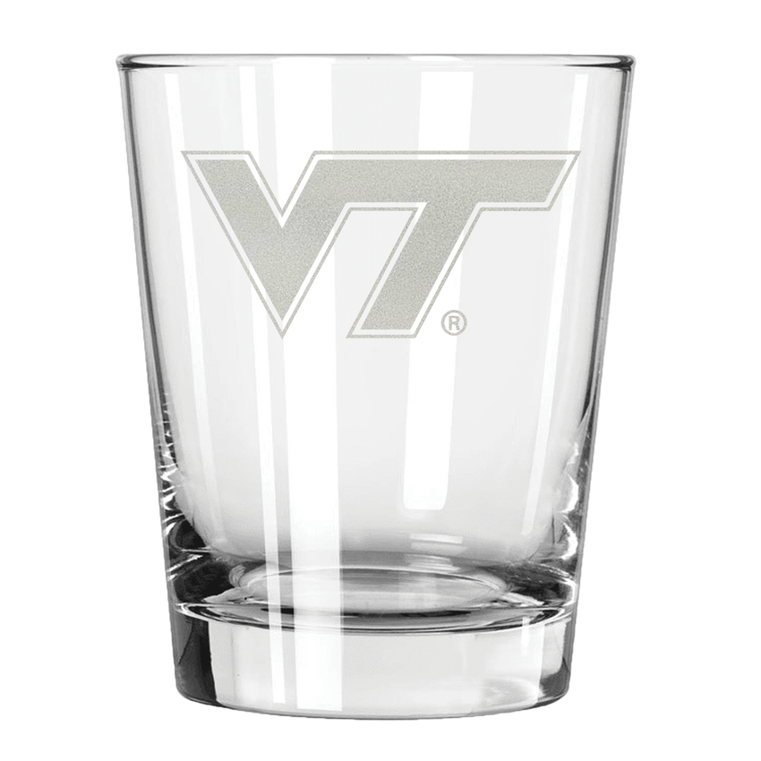 Virginia Tech Hokies 15oz Old Fashioned w/Etched Logo