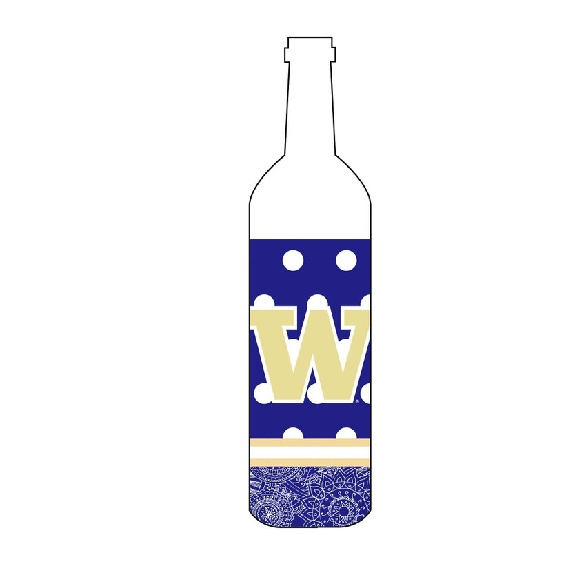 Washington Huskies Wine Bottle Woozie