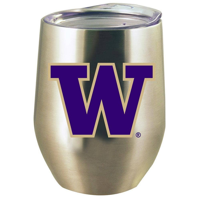 Washington Huskies 12oz Stainless Stemless Tumbler