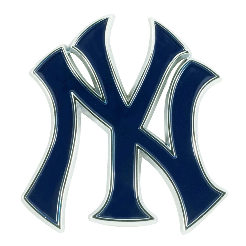 New York Yankees 3D Color Metal Emblem NY Cap Logo