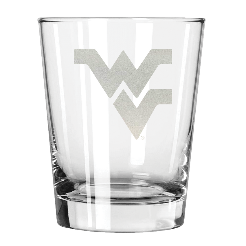 West Virginia 15oz Old Fashioned w/Etched Logo