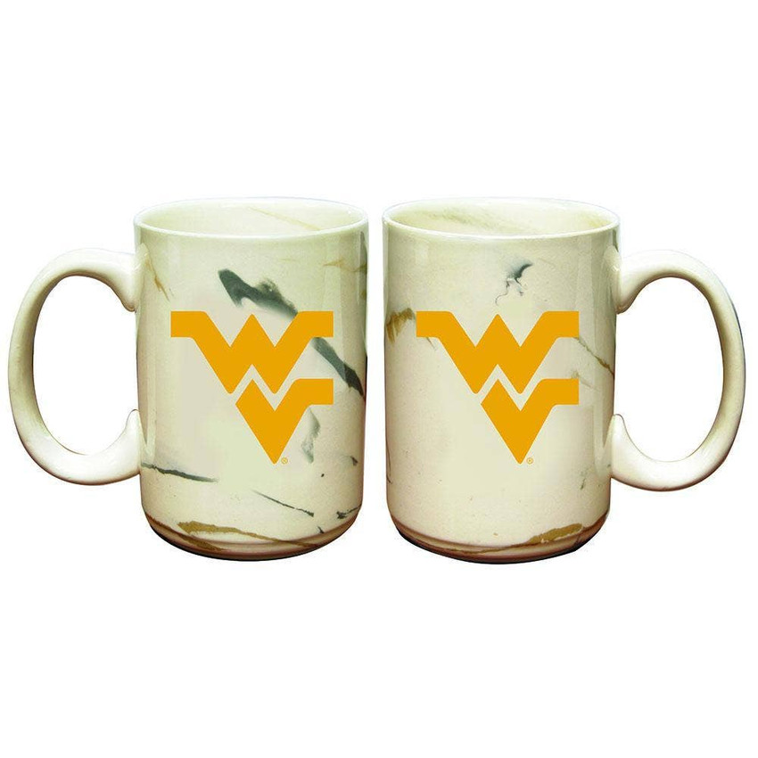 West Virginia Marble Ceramic Mug