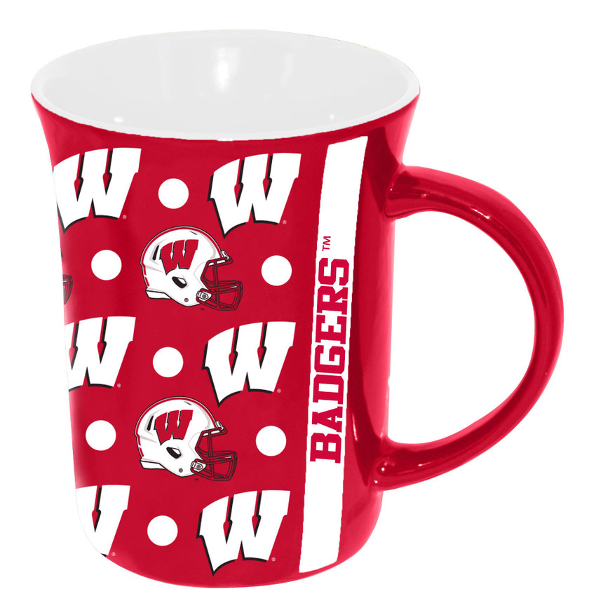 Wisconsin Badgers 15oz Line Up Mug