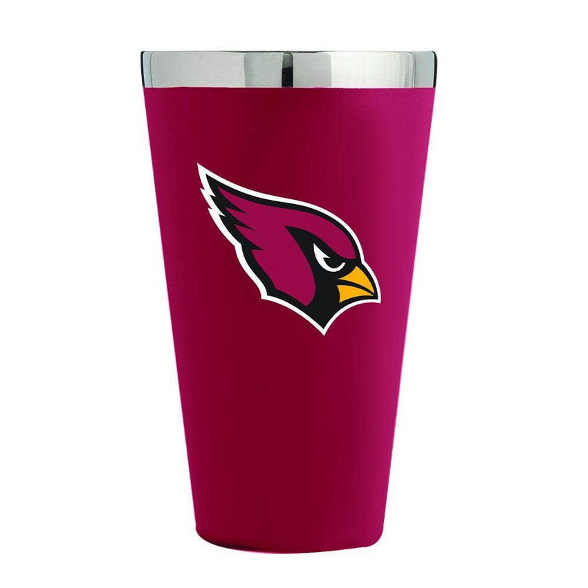 Arizona Cardinals 16oz Matte Finish SS Pint