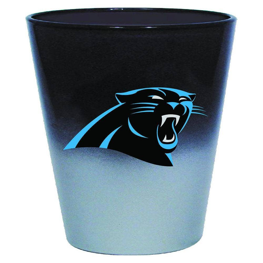 Carolina Panthers 2oz Two Tone Collect Glass