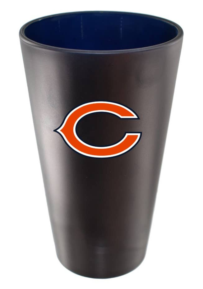 Chicago Bears 16oz Team Color Frosted Pint