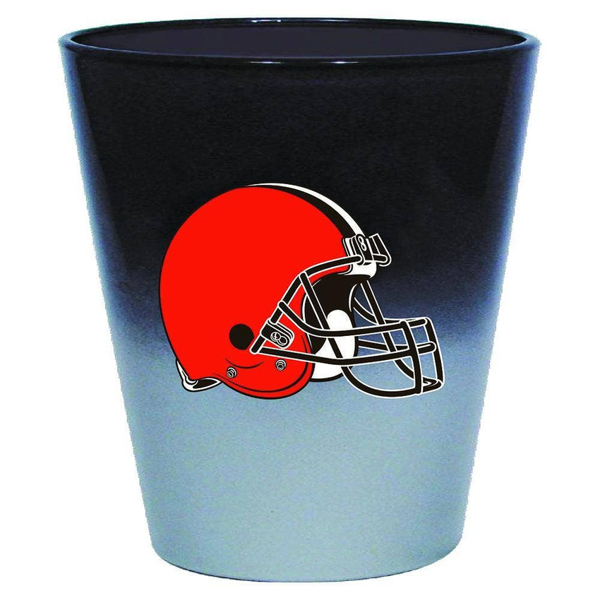 Cleveland Browns 2oz Two Tone Collect Glass