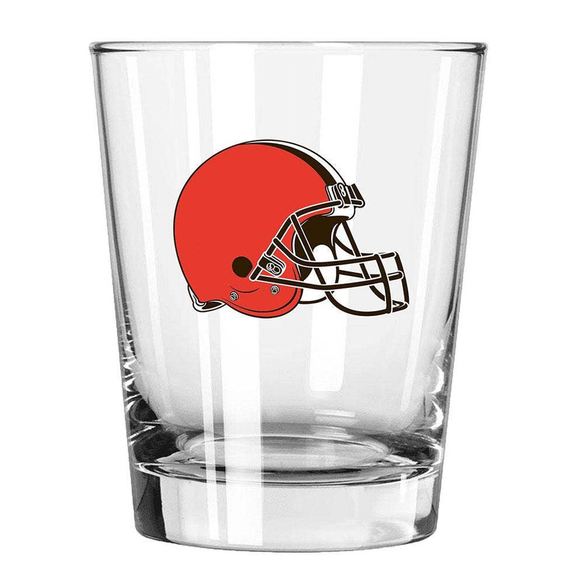 Cleveland Browns 15oz Old Fashioned w/Color Logo