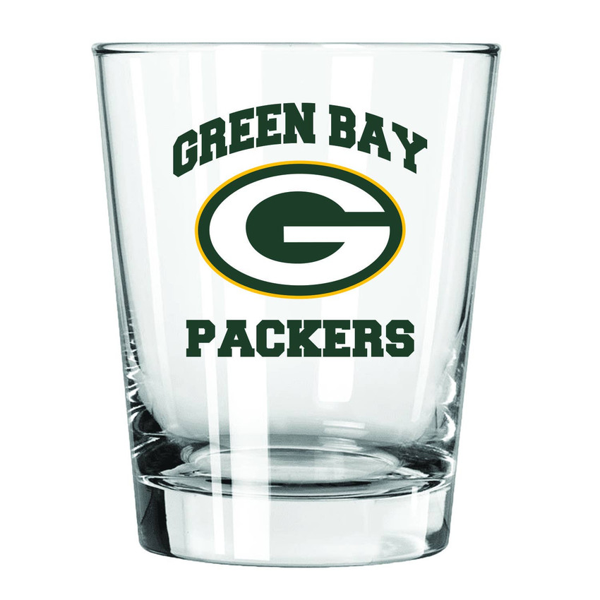 Green Bay Packers 15oz Old Fashioned w/Arches Logo