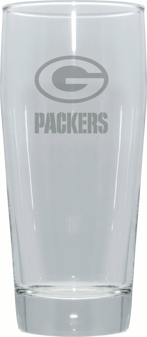 Green Bay Packers 16oz Pub Pilsner w/Etched Logo