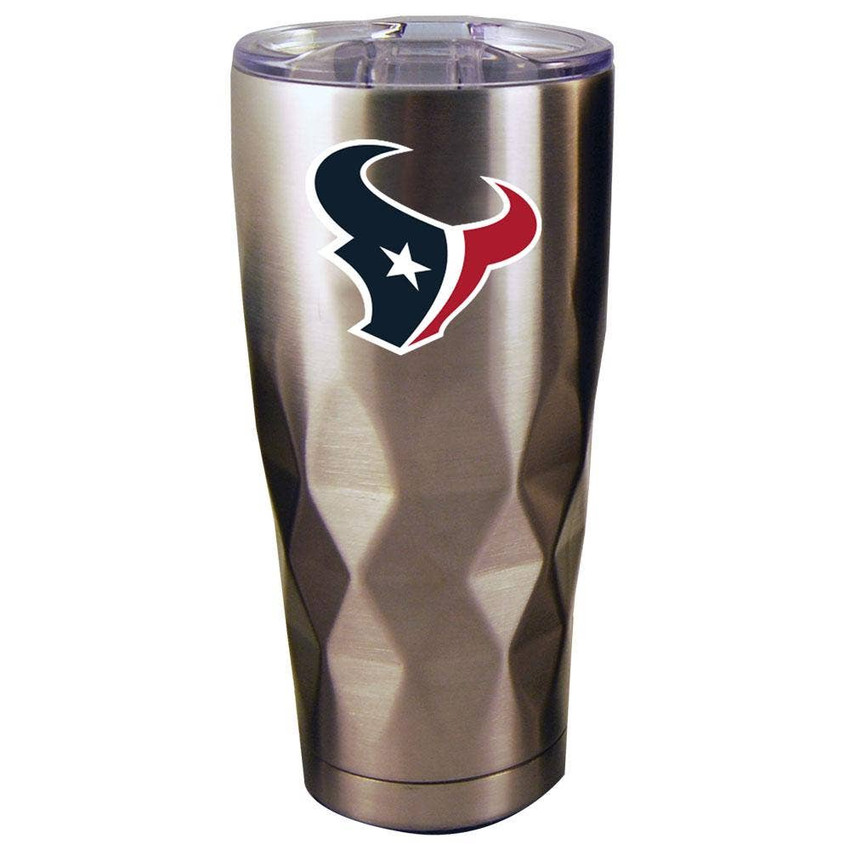 Houston Texans 22oz Stainless Steel Diamond Tumbler