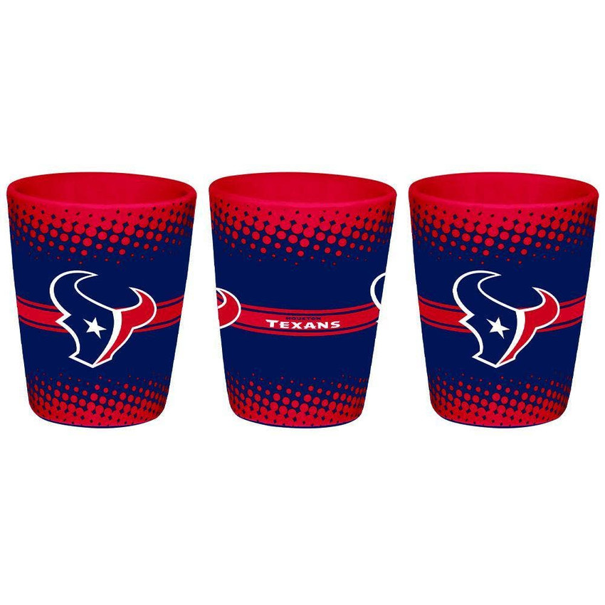 Houston Texans 2oz Full Wrap Collector Glass