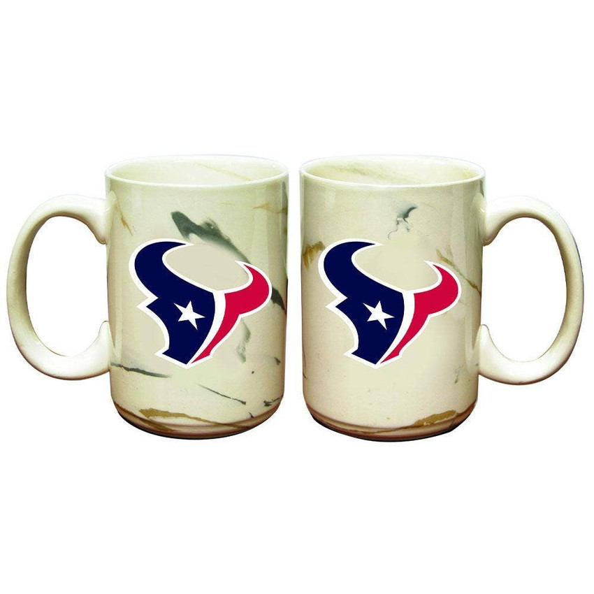 Houston Texans Marble Ceramic Mug