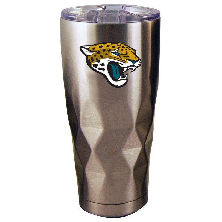 Jacksonville Jaguars 22oz Stainless Steel Diamond Tumbler